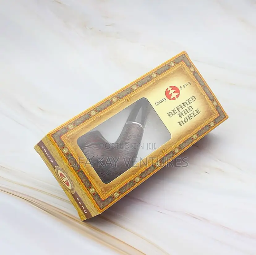 Carved Wooden Tobacco Smoking Pipe