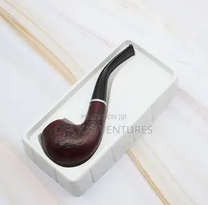 Carved Wooden Tobacco Smoking Pipe