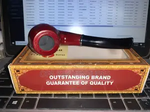 Carved Wooden Tobacco Smoking Pipe