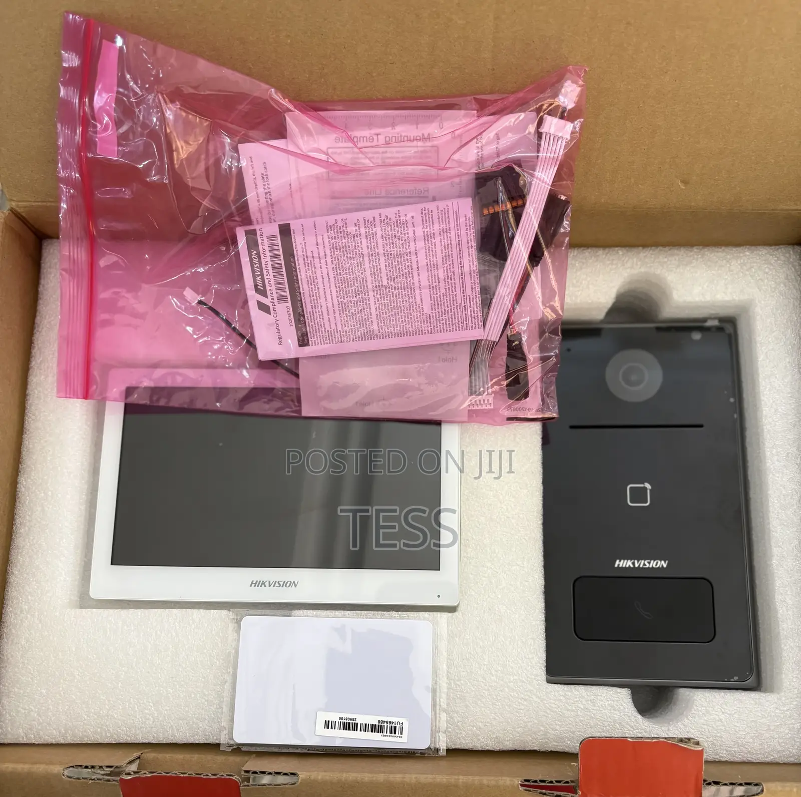 Hikvision Ip Video Intercom Kit (App Control) Ds-Kis608-P