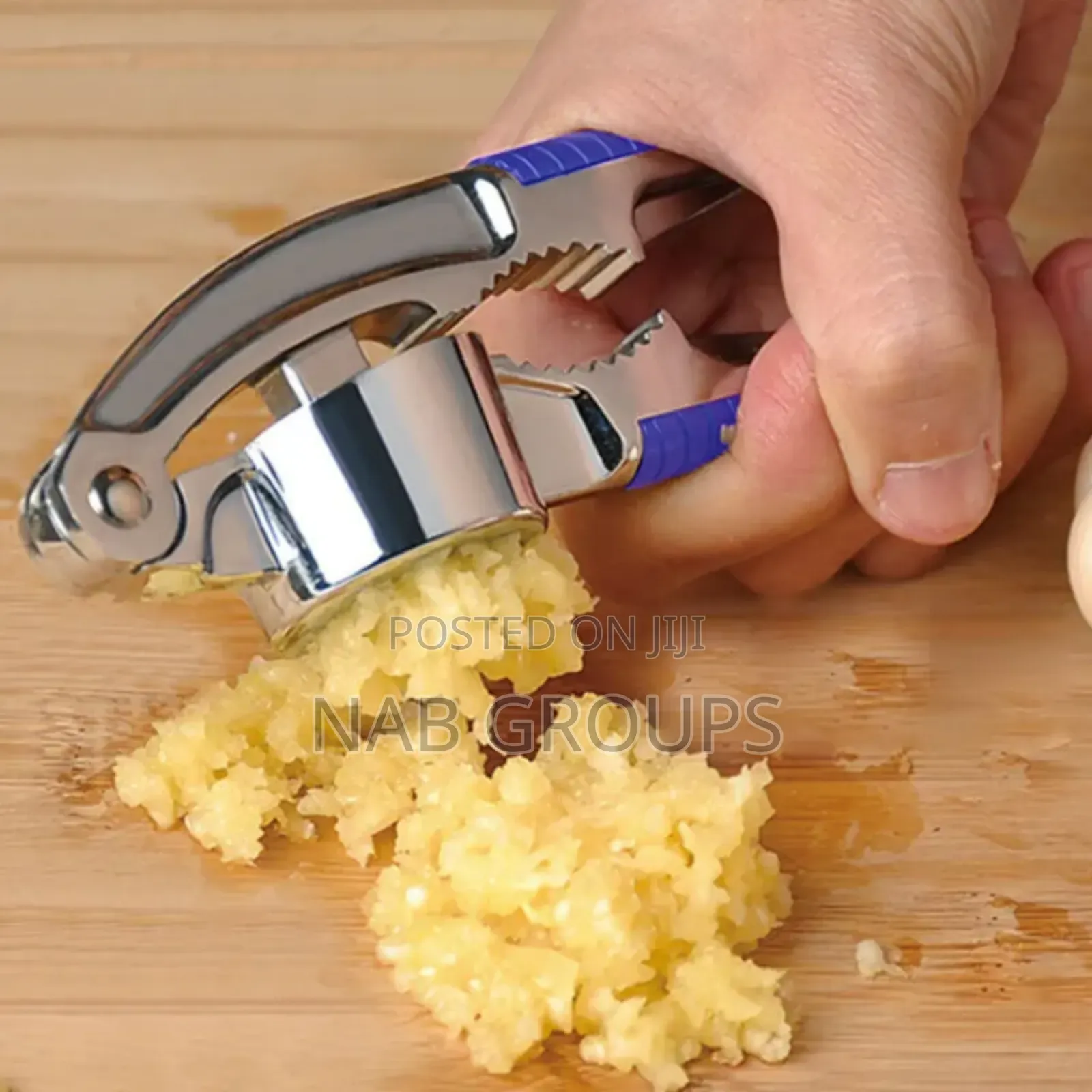 Garlic Press + Walnut Opener
