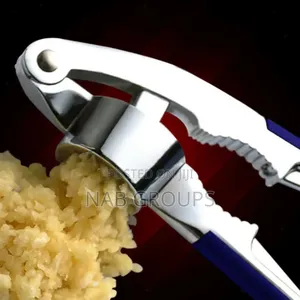 Garlic Press + Walnut Opener