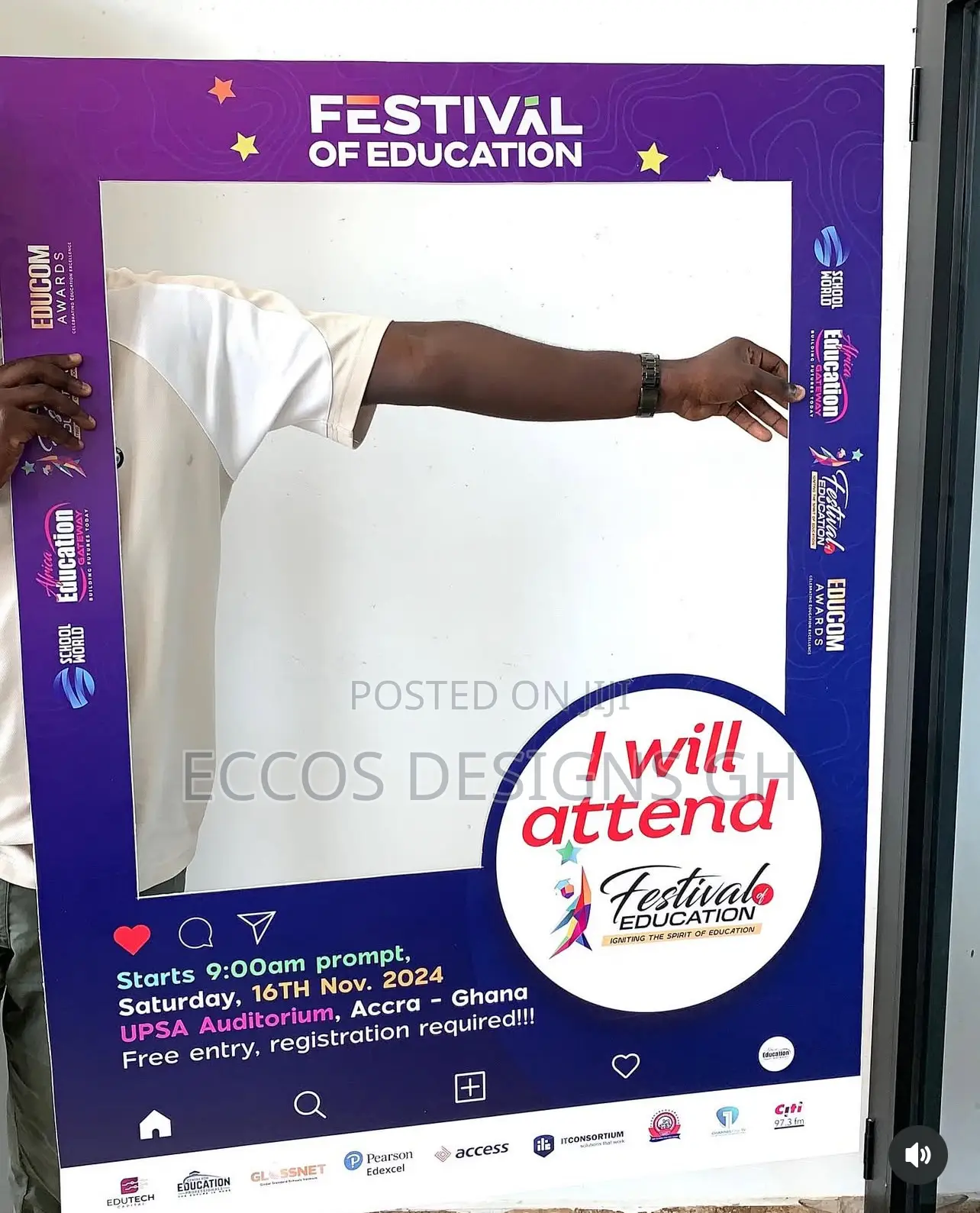 Selfie Board Frame