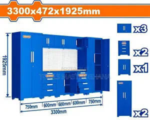 Heavy-duty Modular Garage Cabinets # Wcs3a08