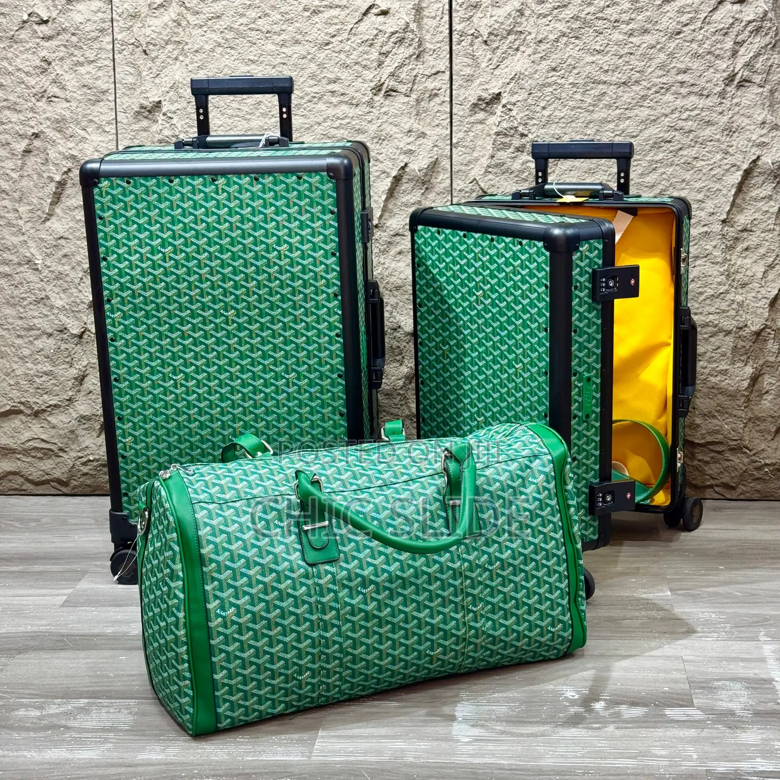 Goyard Travel Double Sets