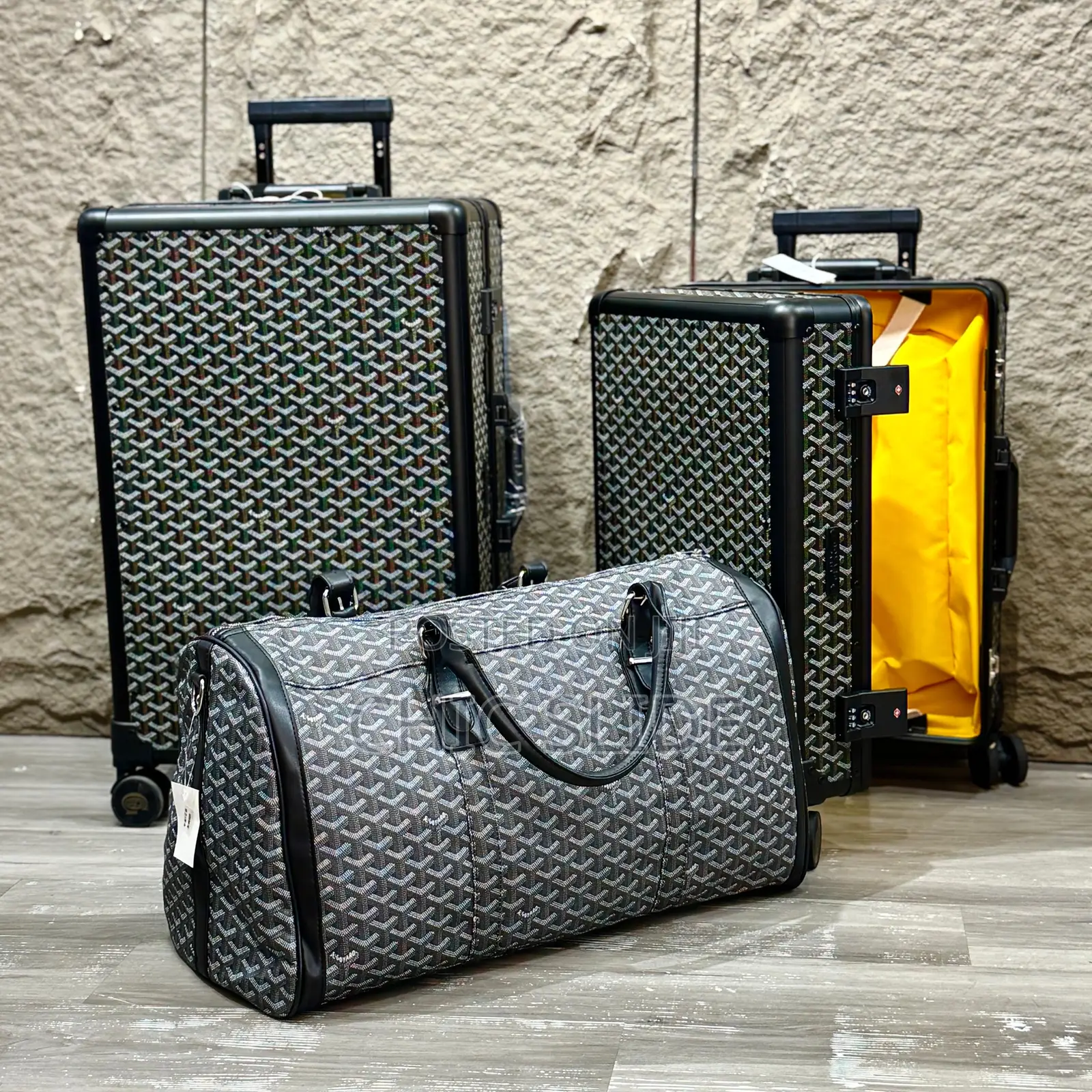Goyard Travel Double Sets