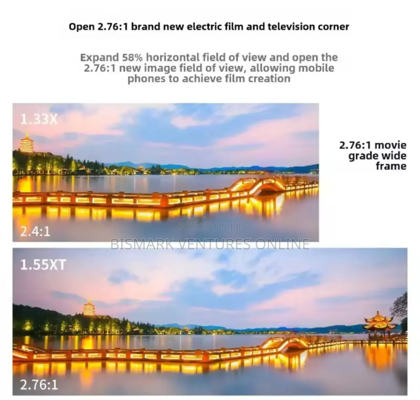 1.55x Anamorphic Wide-Screen Lens - Universal