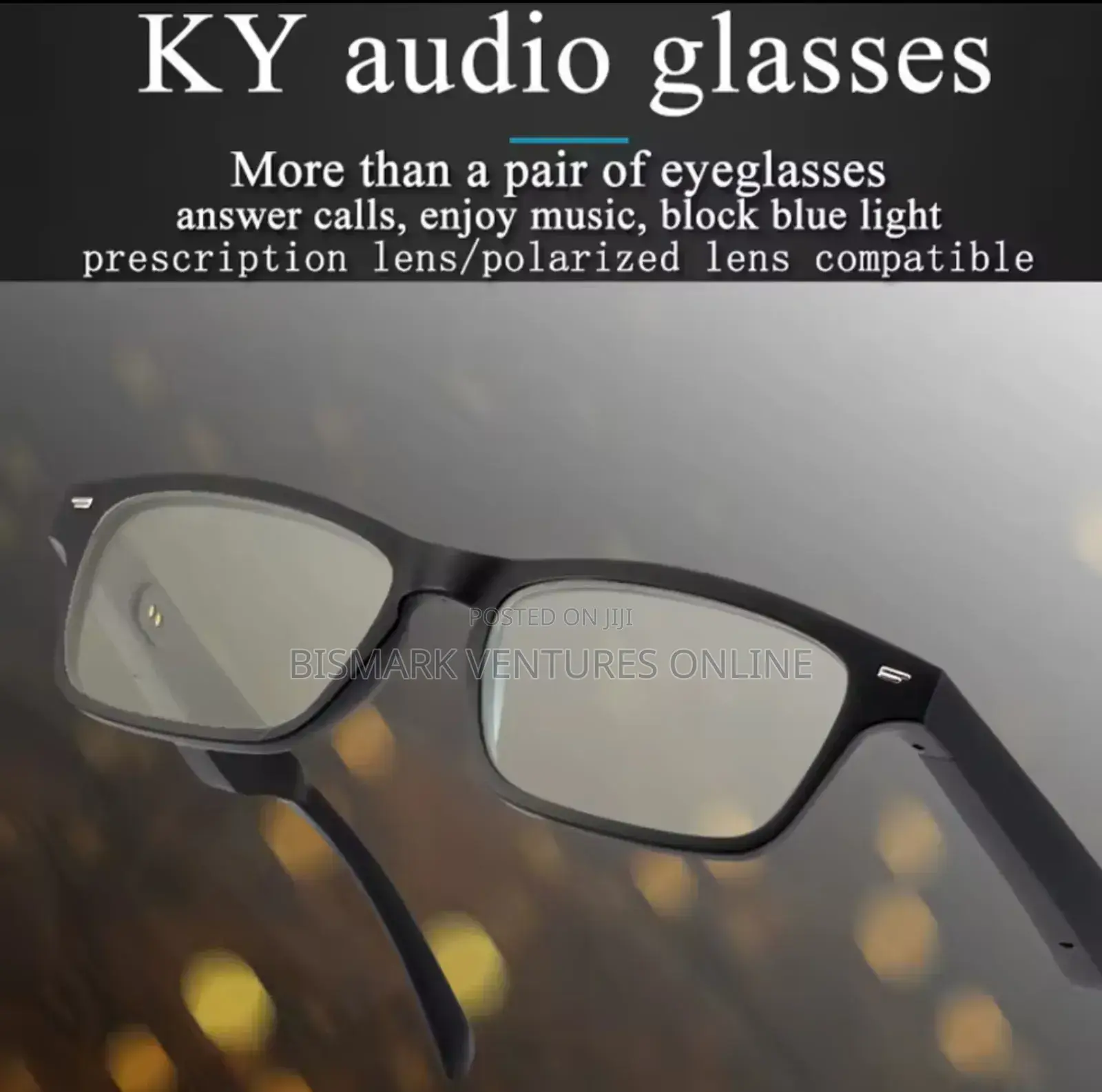 Smart Wireless Bluetooth Eyeglasses Waterproof