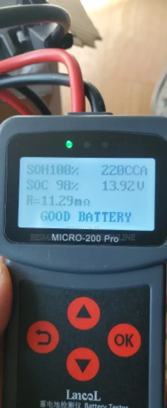 Battery Tester 12v 24v Micro-200 Pro. Digital