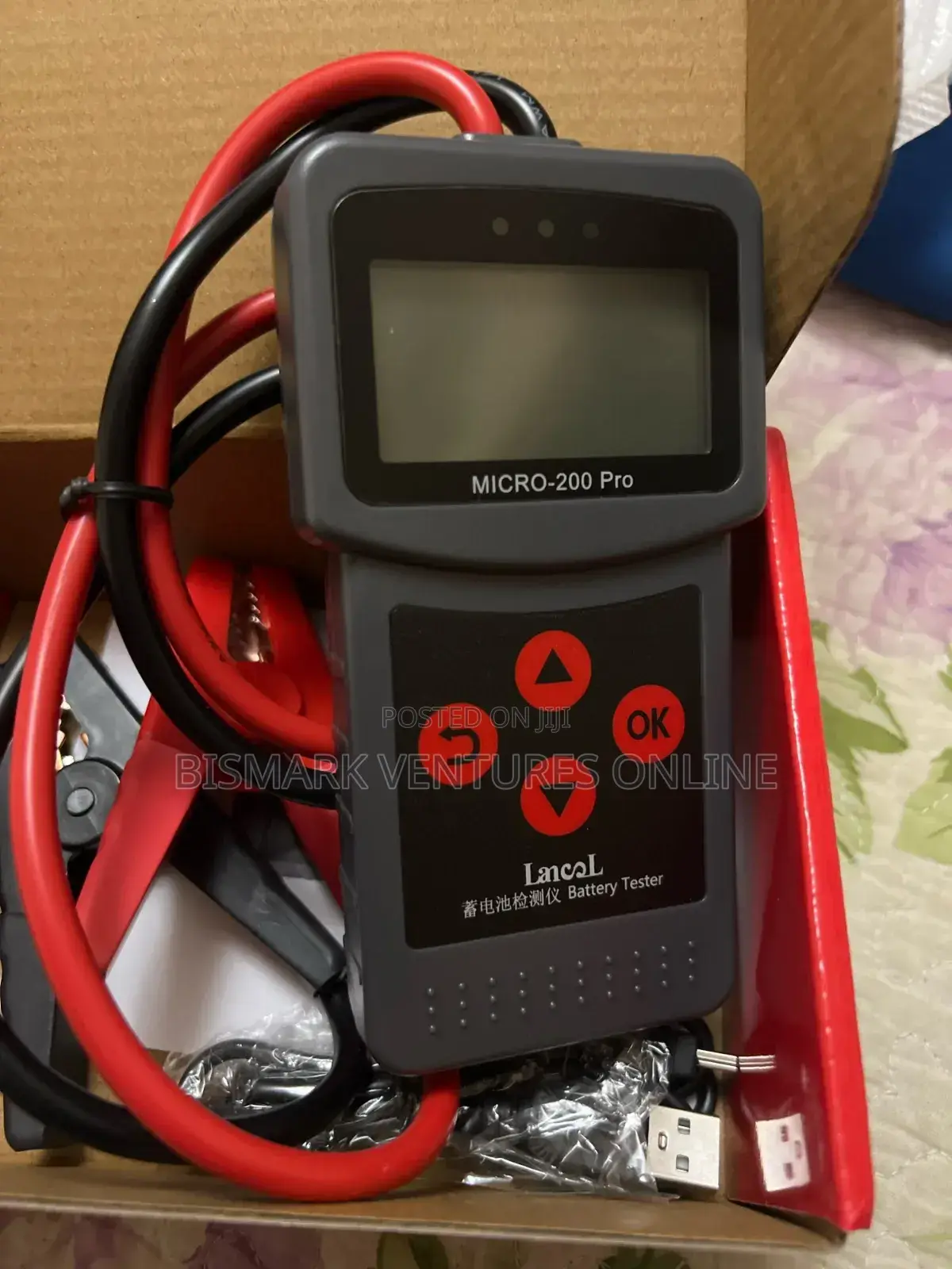 Battery Tester 12v 24v Micro-200 Pro. Digital