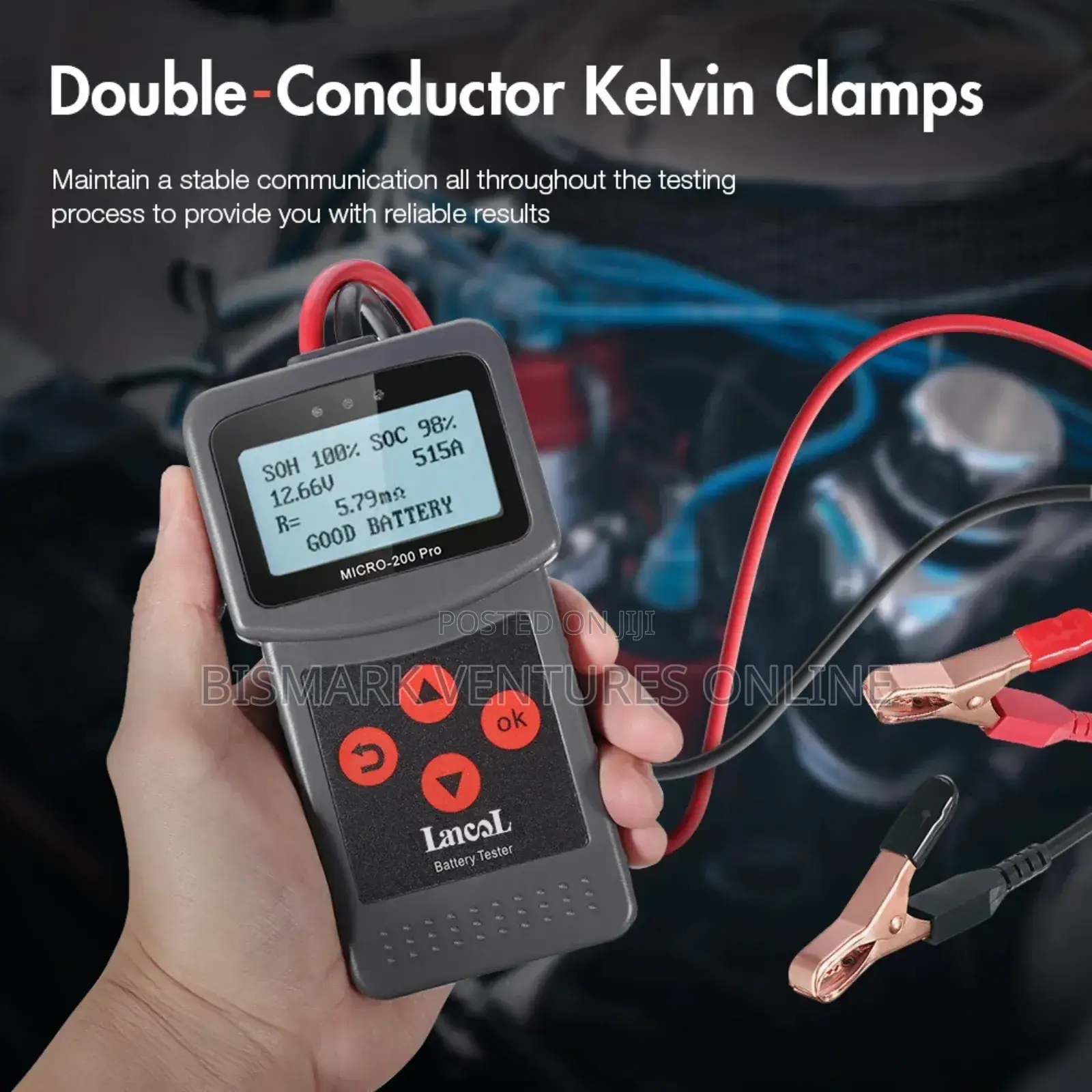 Battery Tester 12v 24v Micro-200 Pro. Digital