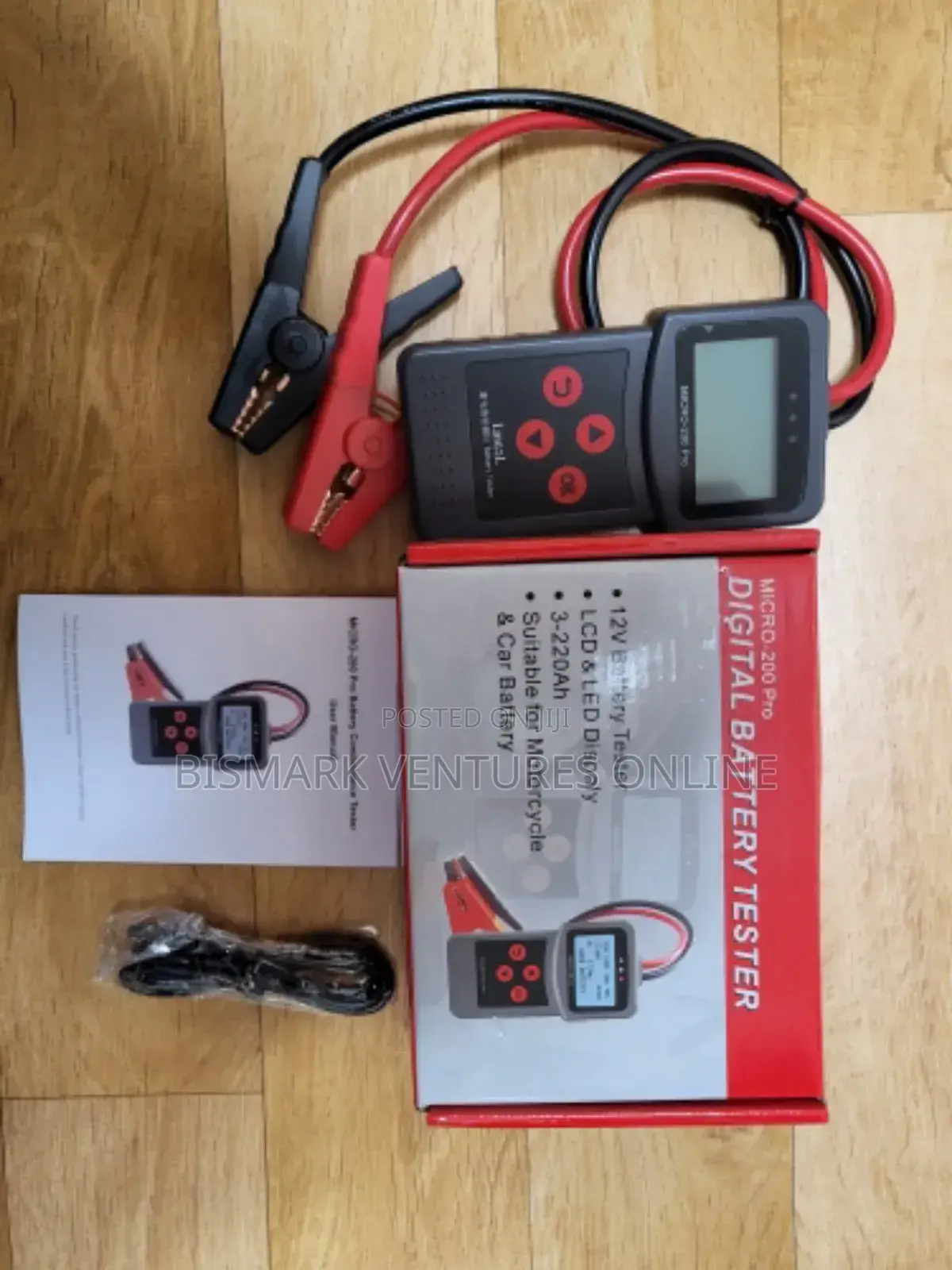 Battery Tester 12v 24v Micro-200 Pro. Digital