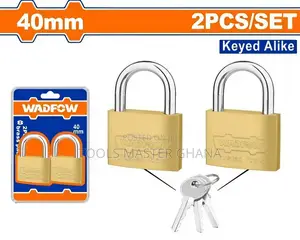 2pcs Key-alike Brass Padlock Set # Wpdt442