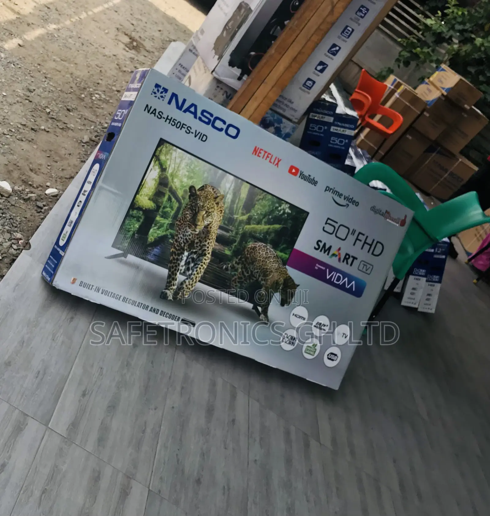 Clear Classic Led Uhd Nasco 50 Inch Smartscreen Tv