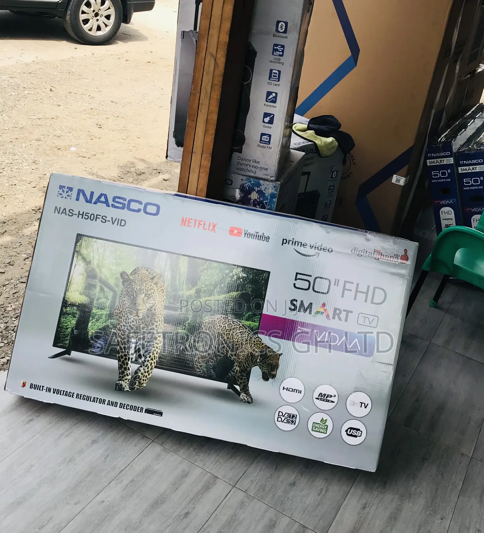 Order 50 Inch Smartscreen Led Android Nasco Crystal Tv