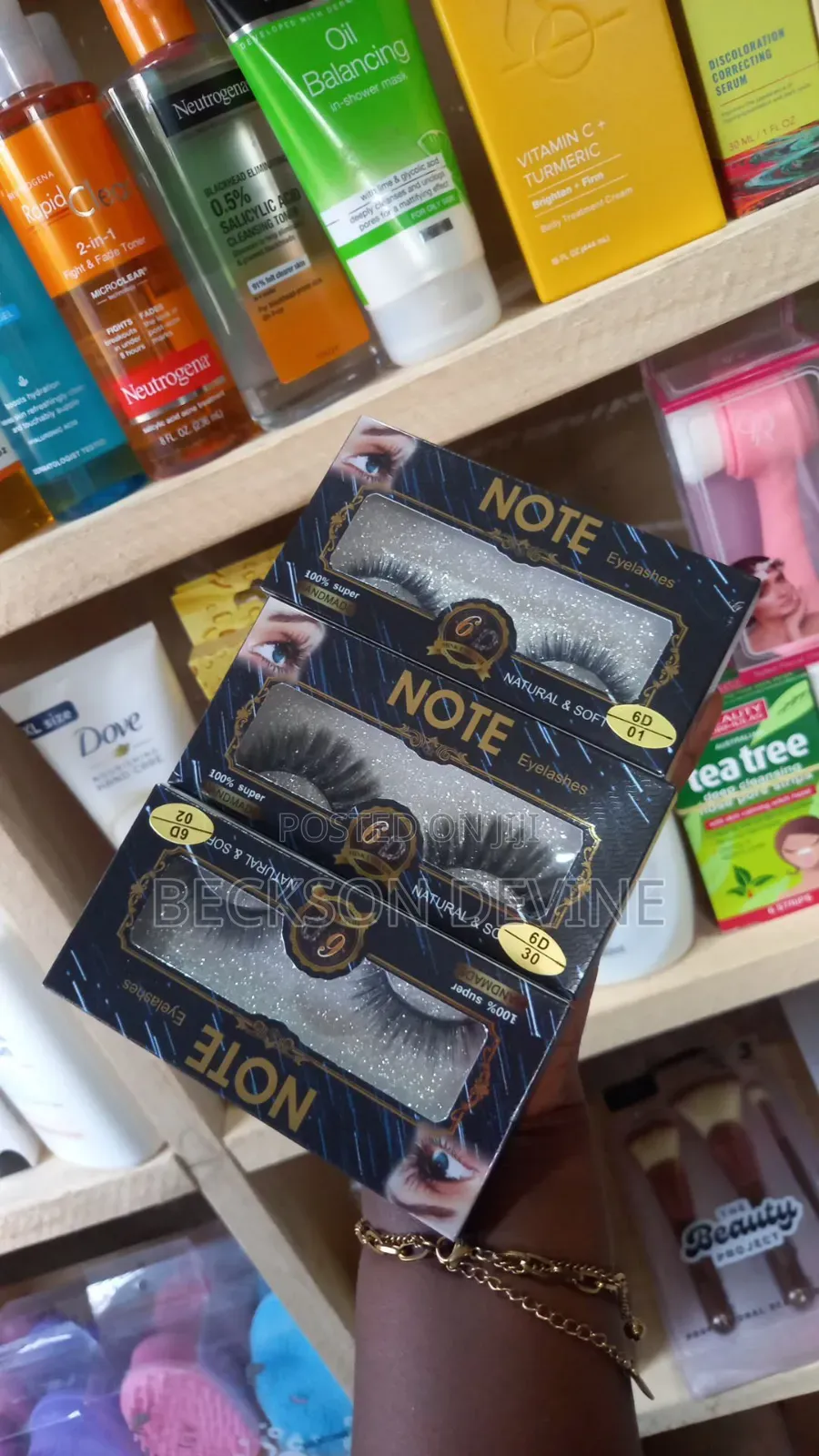 Note Eye Lashes (Full Pack)