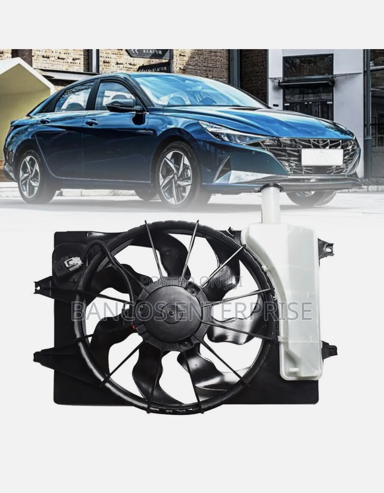 Hyundai Elantra 2017-2020 Radiator Fan
