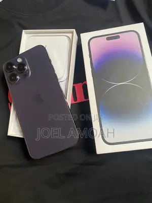 New Apple iPhone 14 Pro Max 256 GB Purple