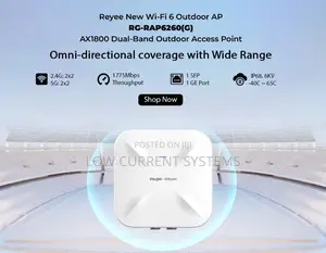Ruijie Wireless Access Point Internet Network Wifi Ax1800