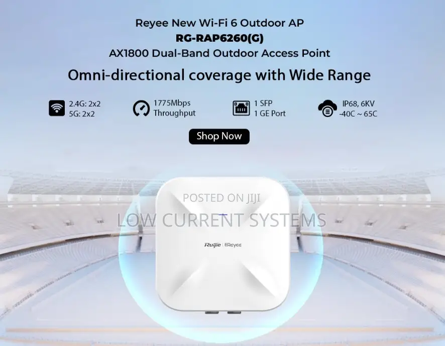 Ruijie Wireless Access Point Internet Network Wifi Ax1800