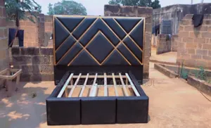 Longhead Double Bed Frame Drawers