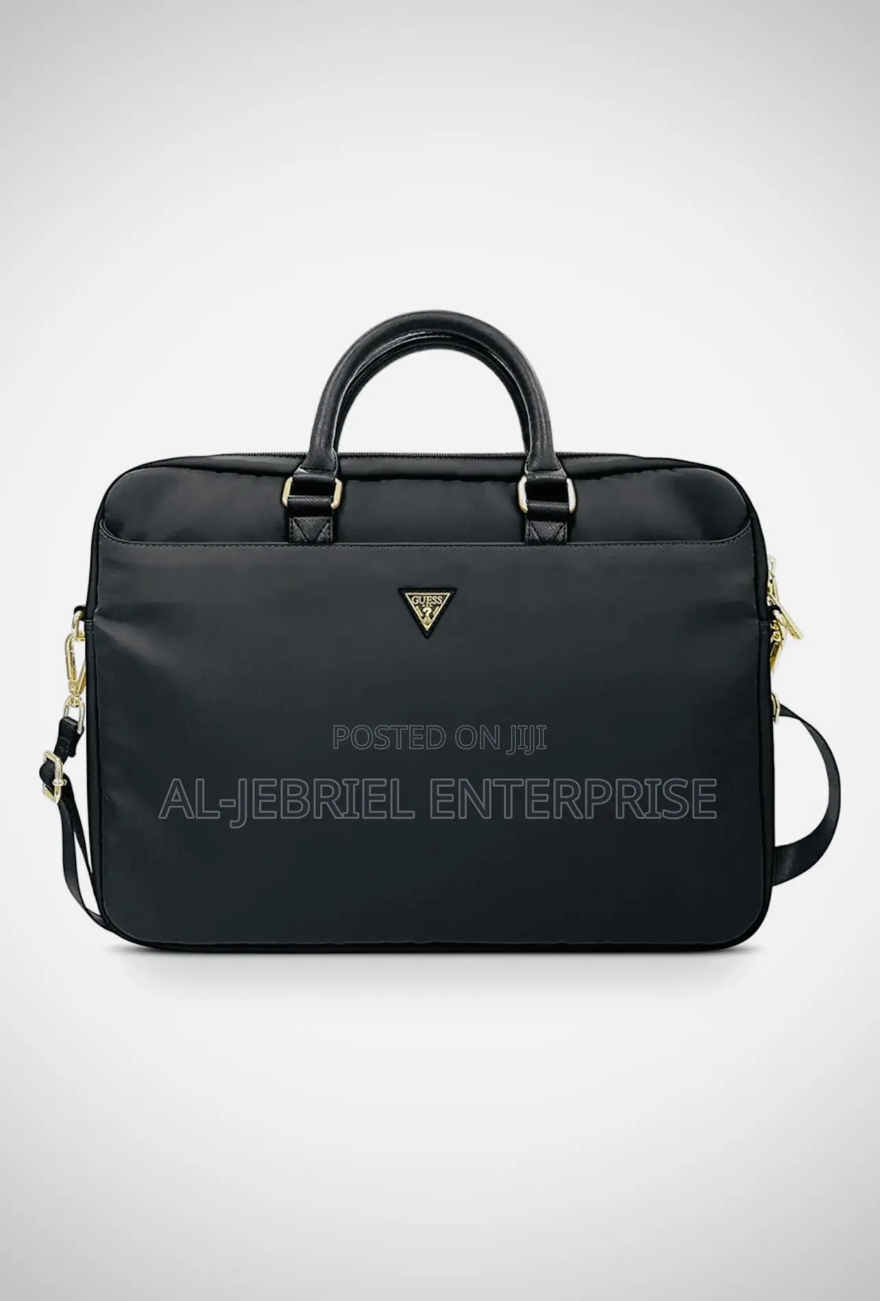 Guess Nylon Potfolio Laptop Bag