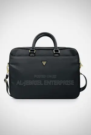 Guess Nylon Potfolio Laptop Bag