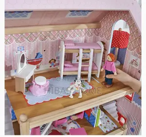 Kidkraft Chelsea Wooden Doll House With Accessories