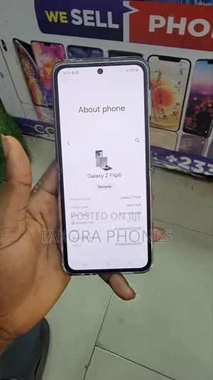 Samsung Galaxy Z Flip6 256 GB Black