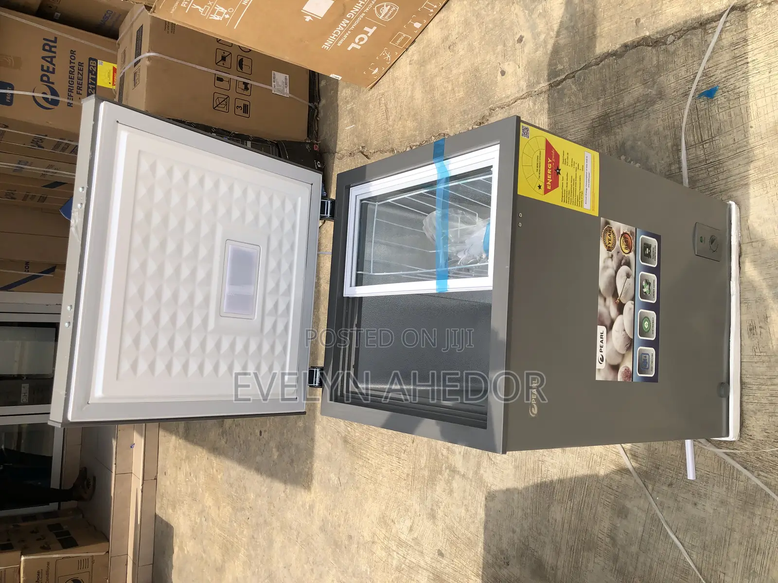 Pearl Chest Freezer 100 Liters Available as Seen