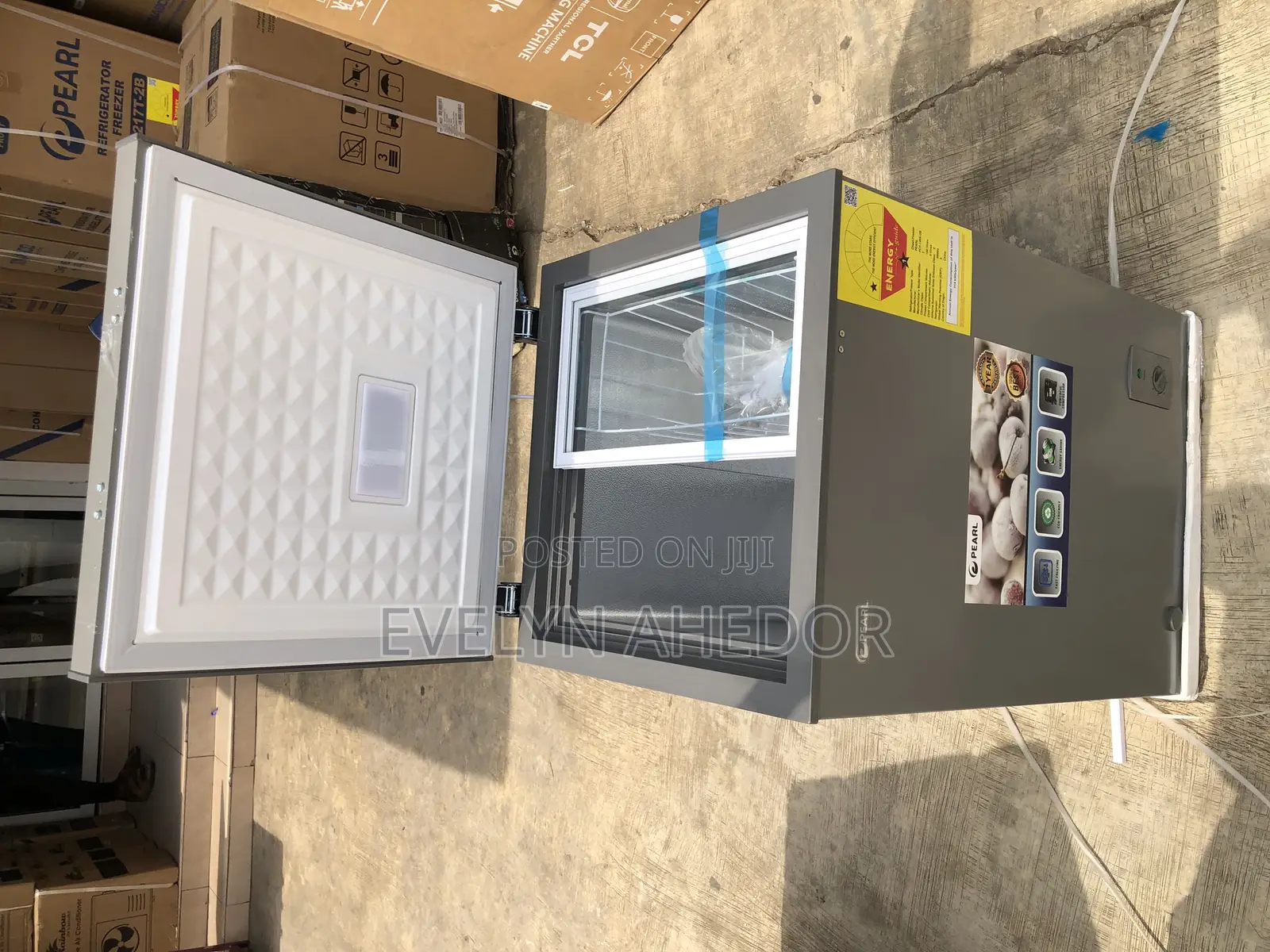 Pearl Chest Freezer 100 Liters Available as Seen