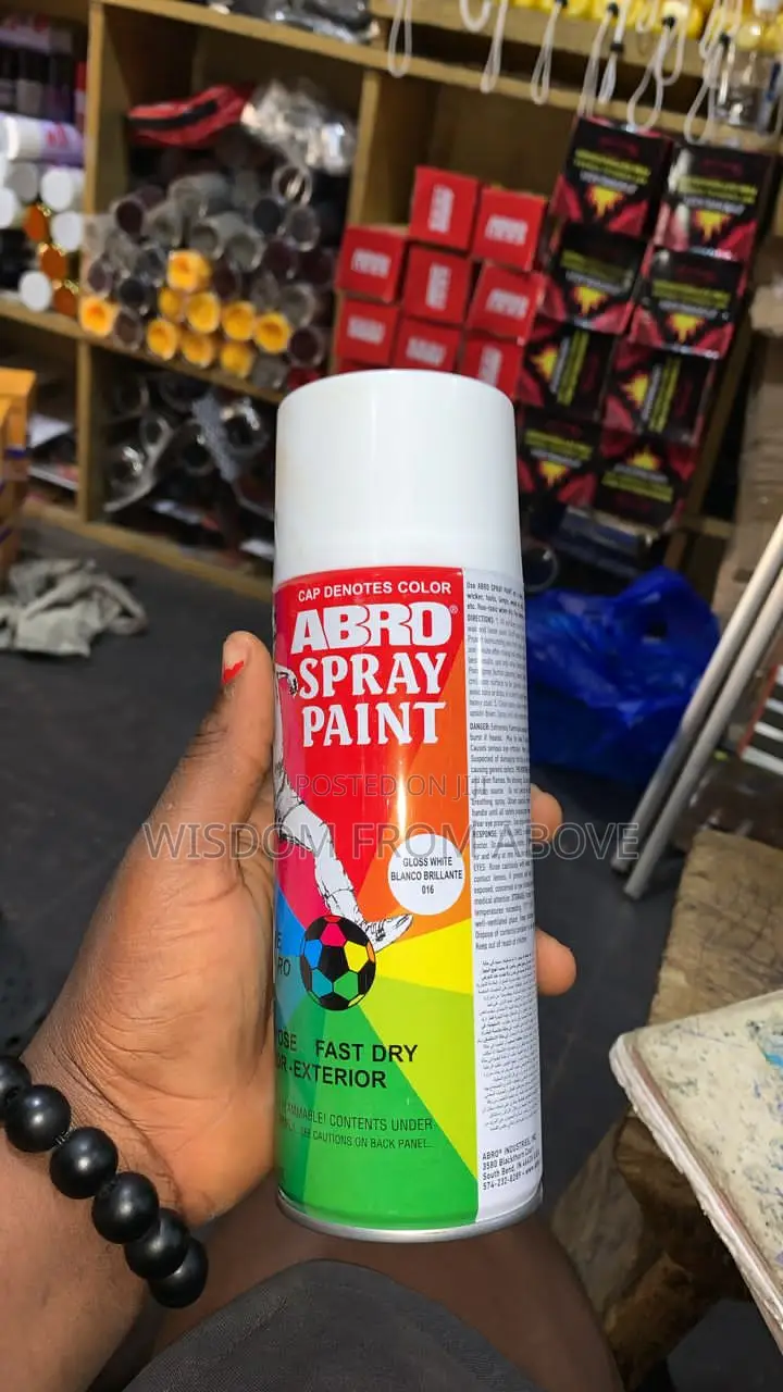 Abro Can Spray Paint - Flawless and Professional Look