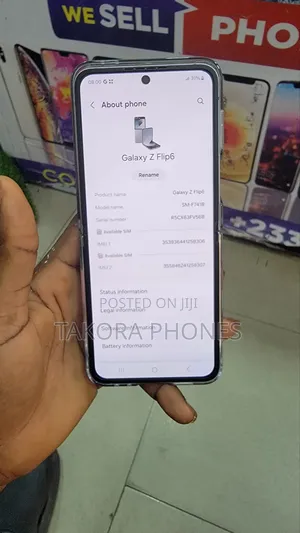 Samsung Galaxy Z Flip6 256 GB Gray