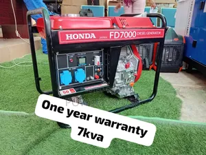 New Release 7.5kva Honda Diesel Generator 7000watts Honda