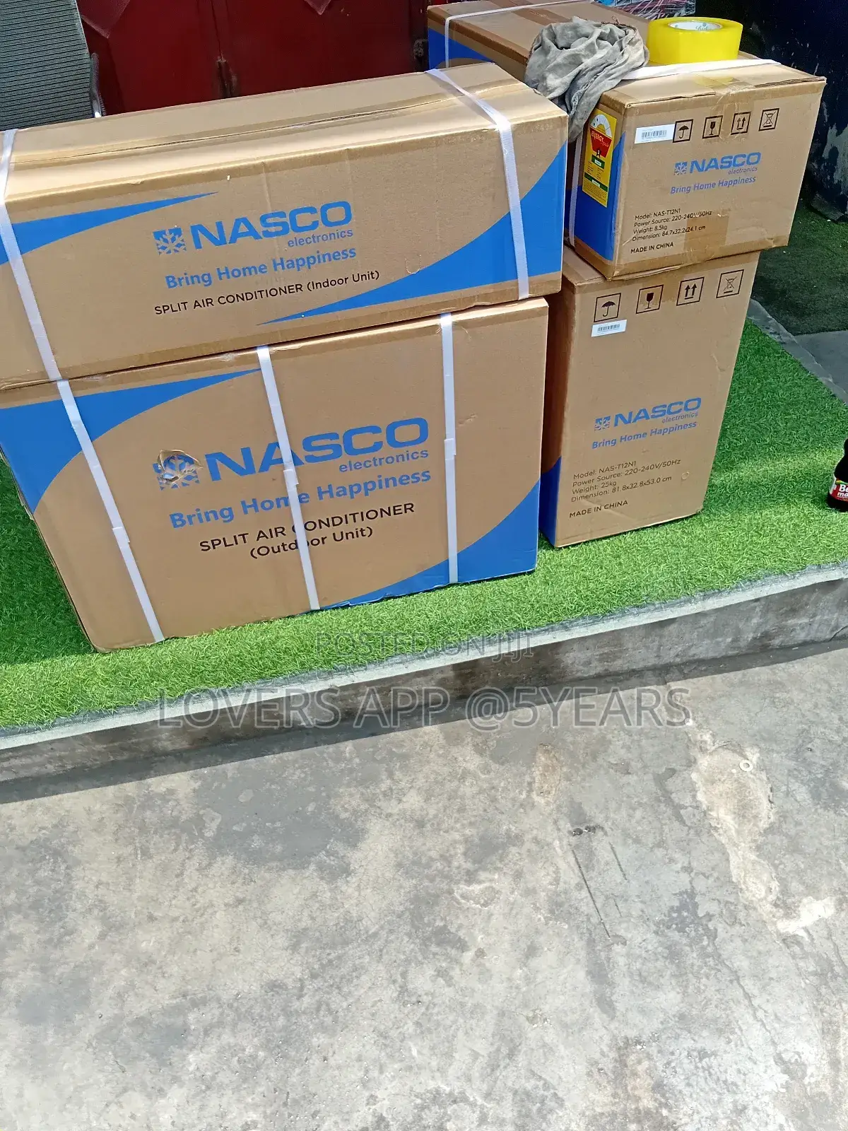 Nasco 1.5hp Feel Good Air Condition. Nasco a/C