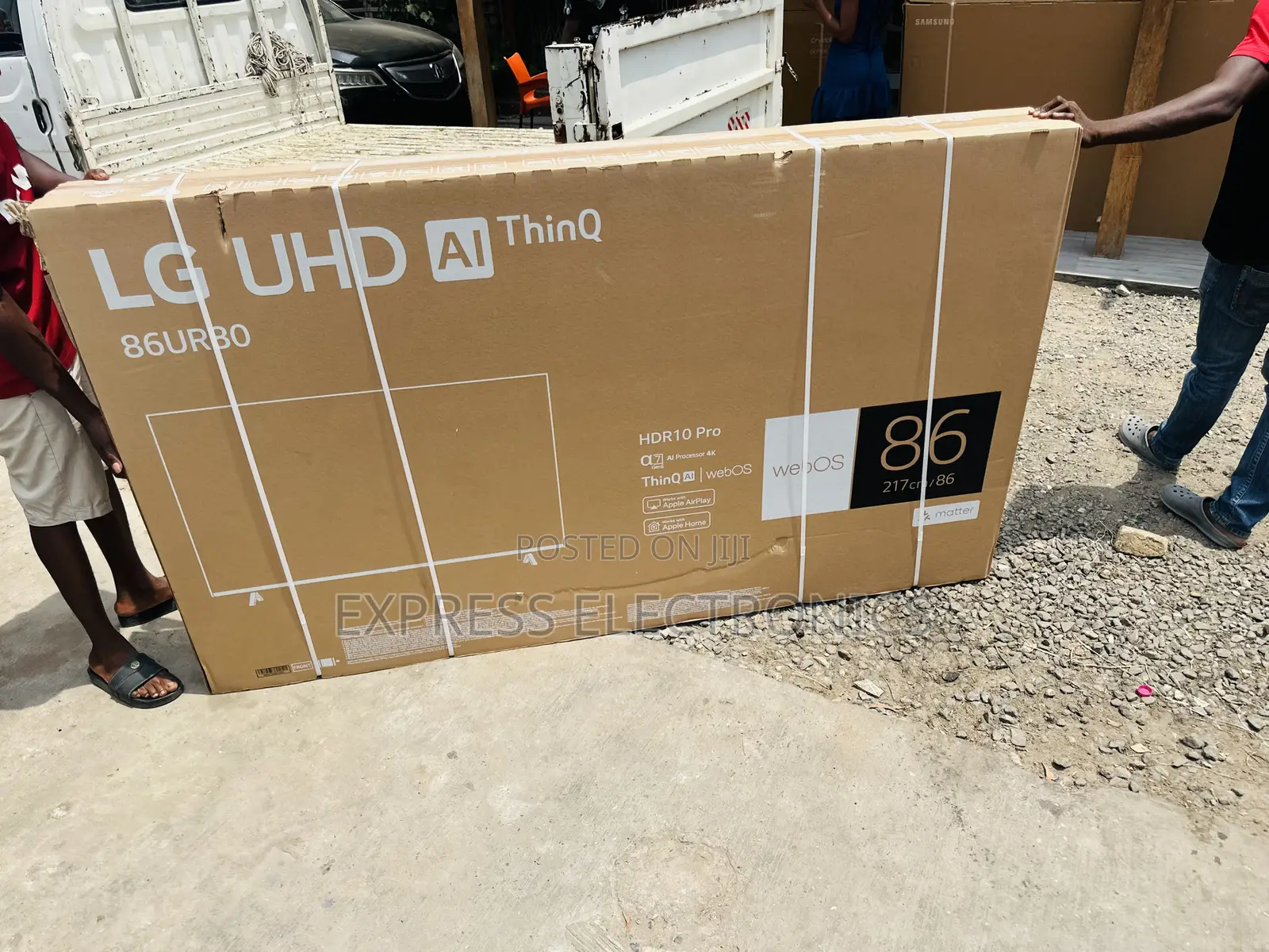 Wider Color Uhd Smart Lg Ur78000 86” Television
