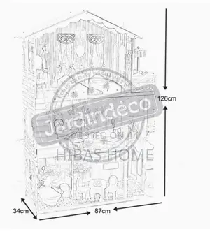 Kidkraft My Dream Mansion Wooden Dollhouse 4ft Dollhouse