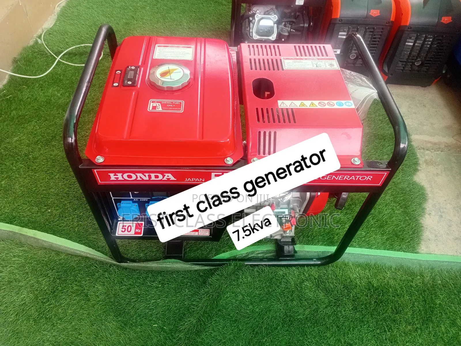 7.5kva Diesel Genset With a Capacity of 85000watts