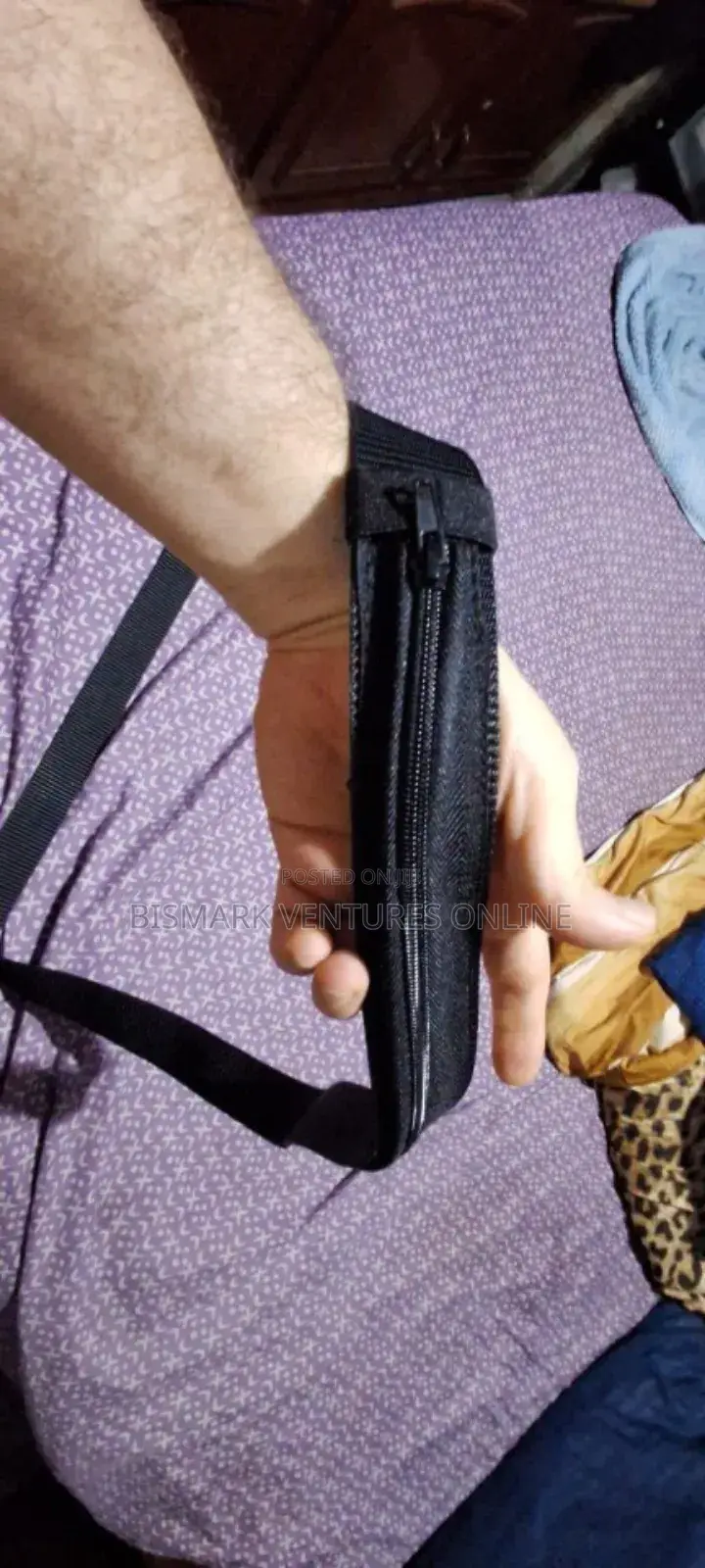 Automatic Buckle Travel Cash Anti Theft Belt