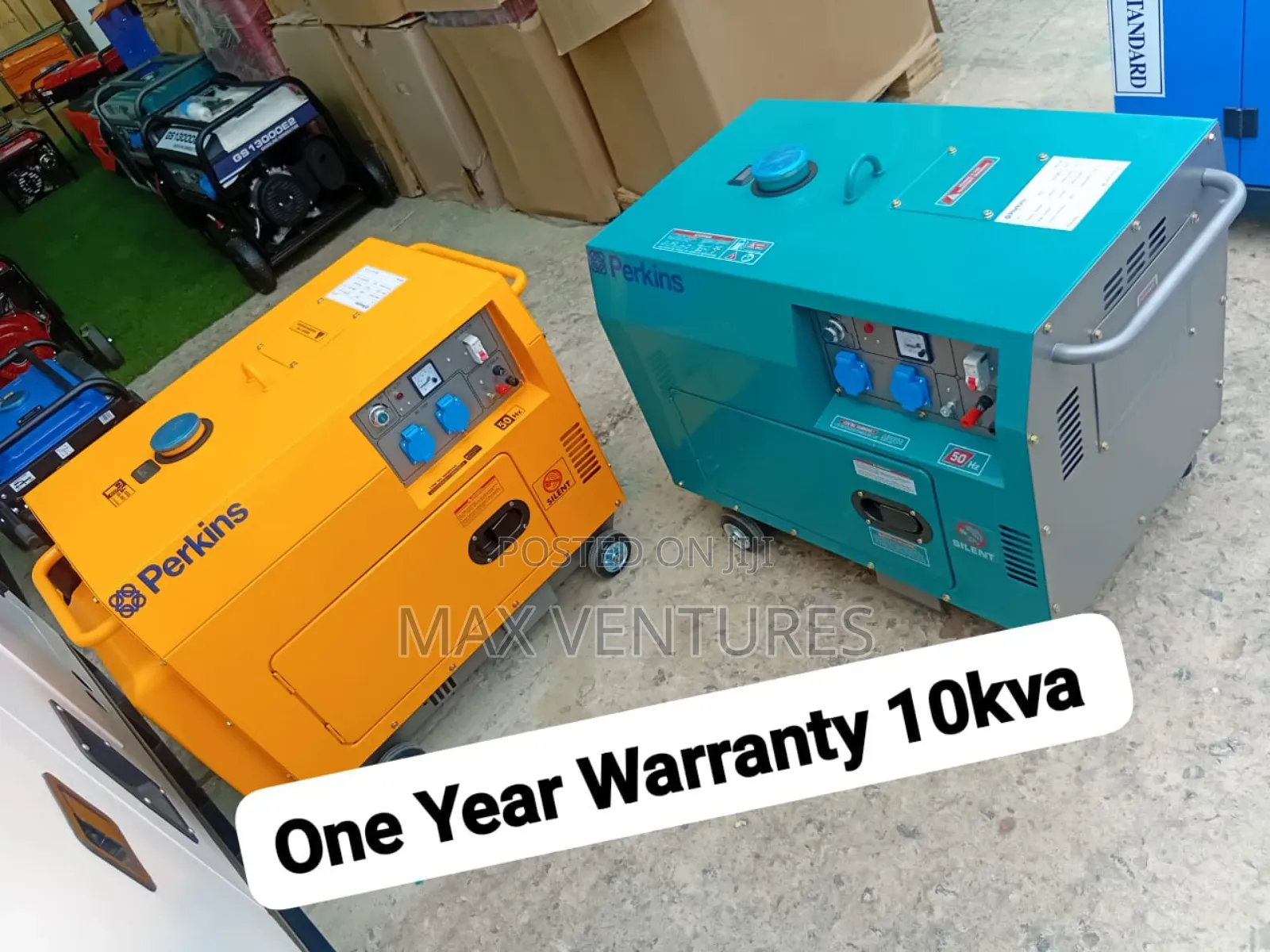 10kva Perkins High Capacity Diesel or Silent Generator 10kva