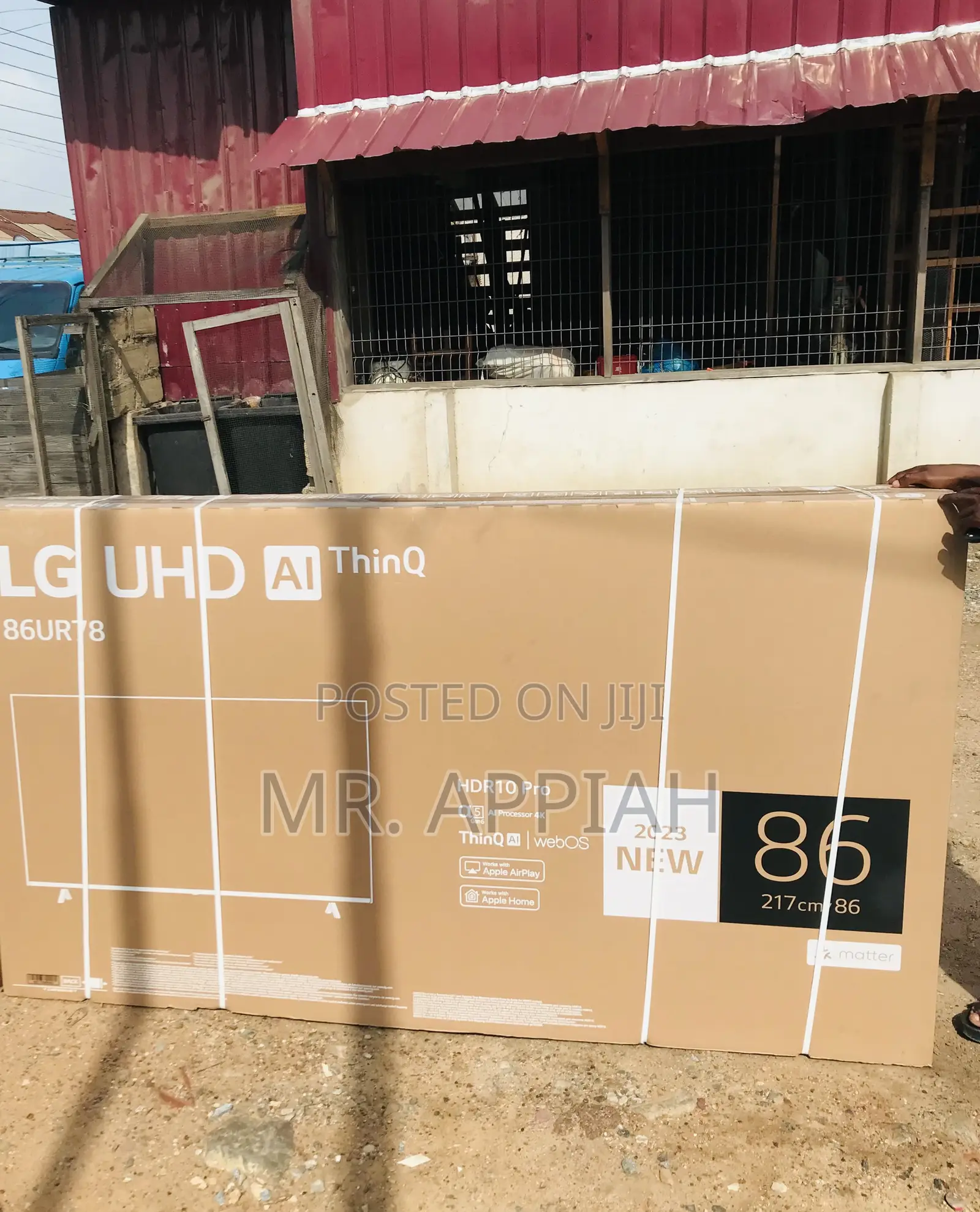 Authentic Lg86ur7800 86” Uhd Smart Screen Television.