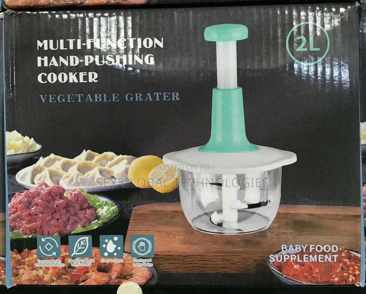 Multifunction Hand Pushing Cooker
