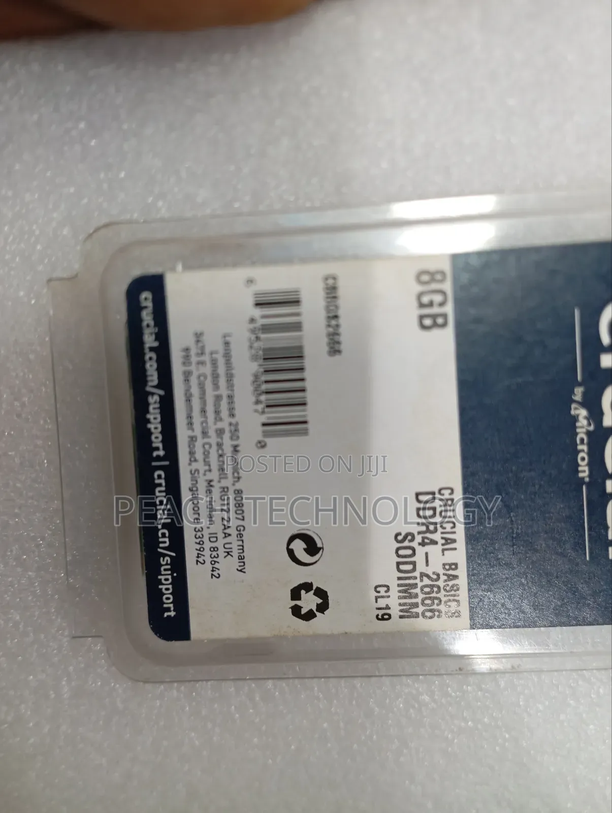 New Crucial Ram Ddr4