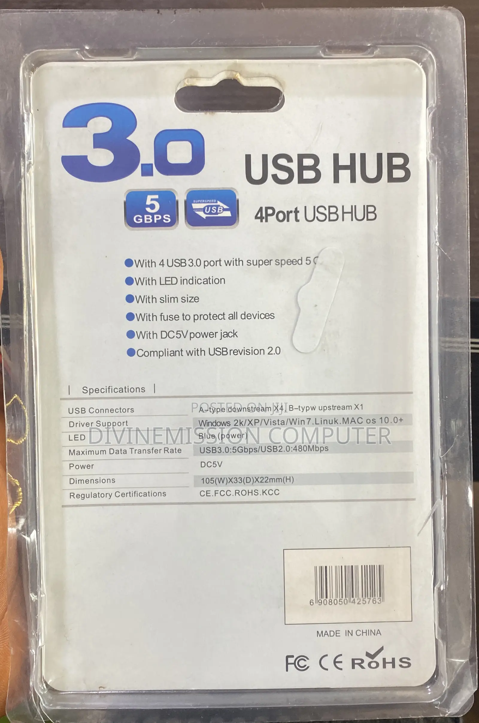 Usb 3.0 Hub 4 Ports