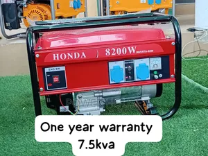 Undoubtedly Strong 7.5kva Honda Petrol 8200watts Generator