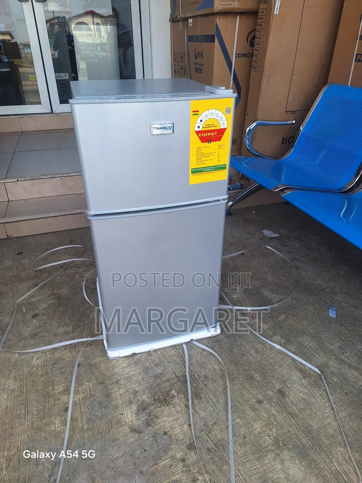 J3 Nasco Table Top Double Door Fridge