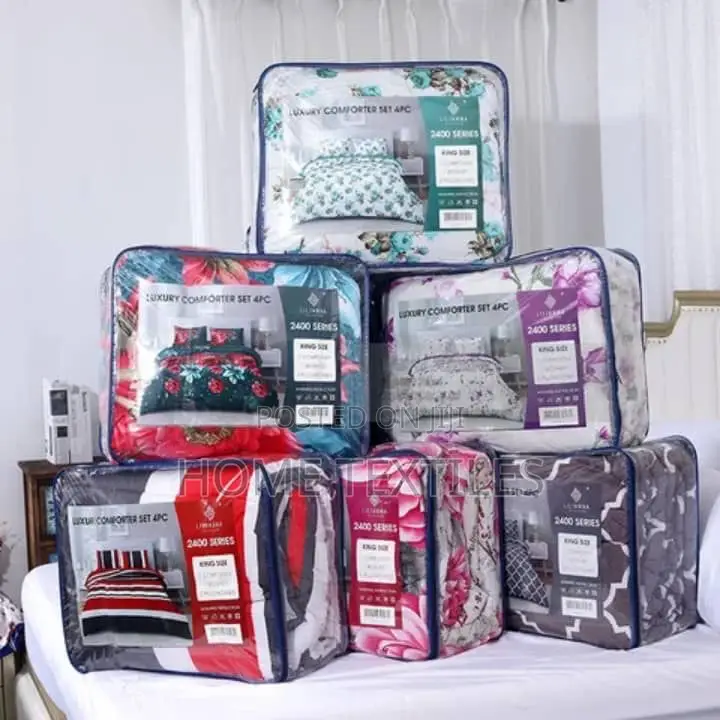7 Pieces Duvets Designed for Queen and Double Size Beds