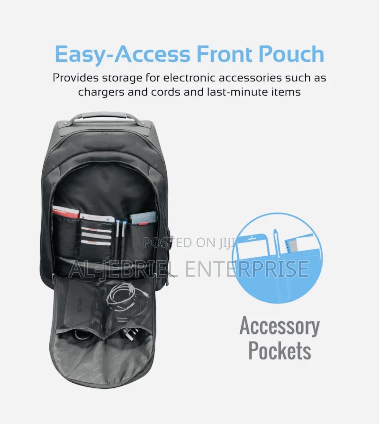Promate Rover 18” Trolley Luggage Bag