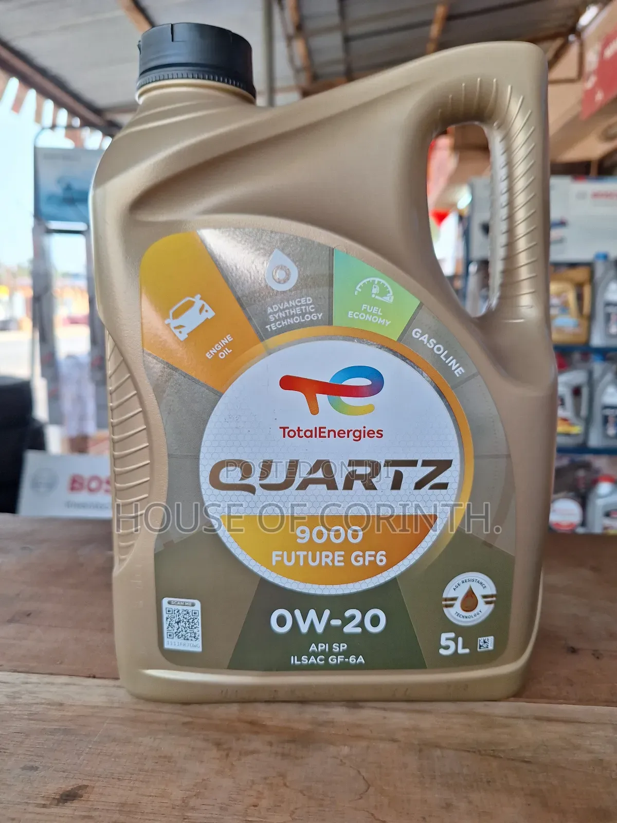 Total 0w20 Quartz 9000 Future Gf Engine Oil 5l
