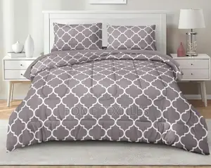 7 Pieces Cotton Filled Duvet Sets for Double and Queen Size